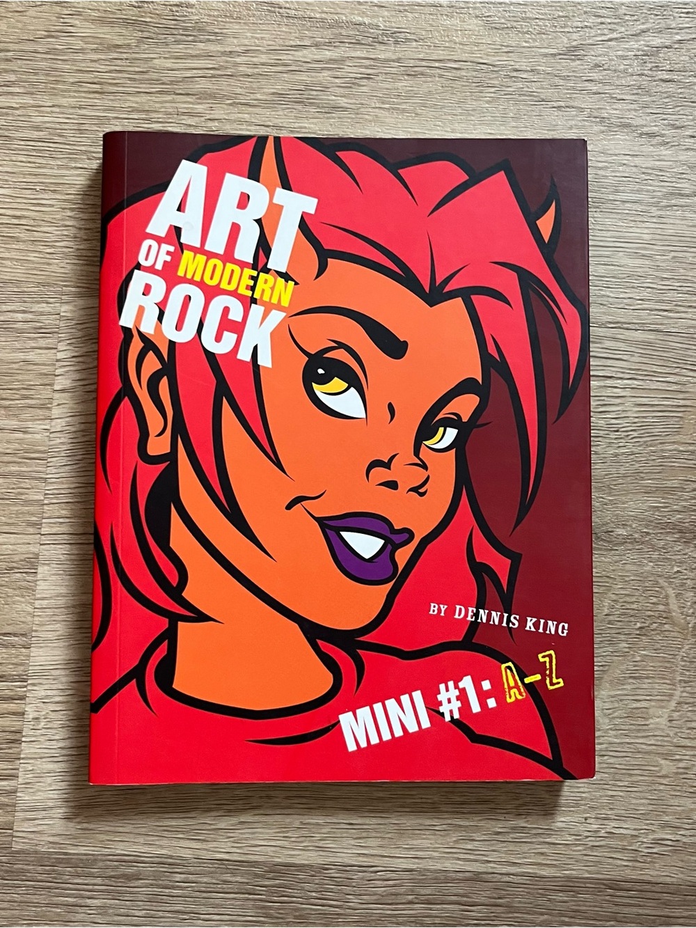 Art of Modern Rock Dennis King Mini Poster Blink 182 Green Day Kiss Book Music